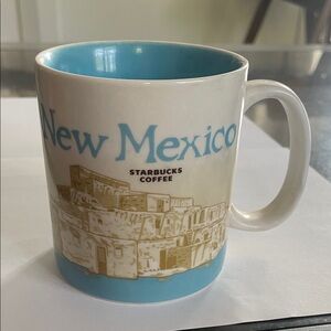 Starbucks New Mexico Mug - Blue and Tan - Global Icon Series